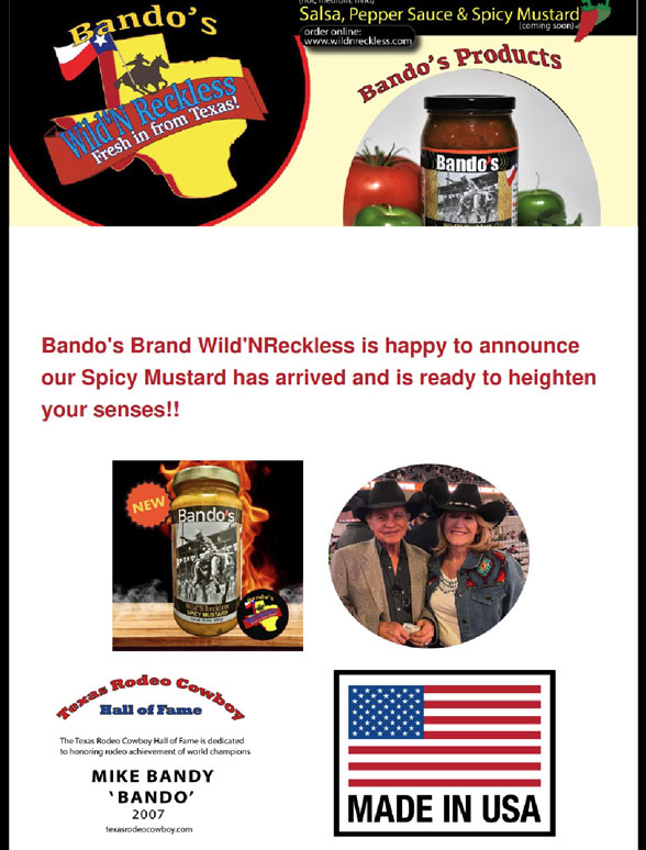 Bando's Brand, WildN'Reckless